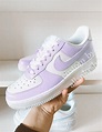 Buy Women's Nike Air Force 1 Low Custom Purple Lilac Online in India - Etsy