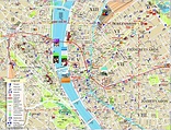 Stadtplan von Budapest | Detaillierte gedruckte Karten von Budapest ...