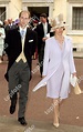 The Earl and Countess of Wessex attend the marriage of the son of the ...