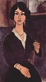 Amedeo Modigliani [132] L'algerina Almaisa seduta, 1916 | Modigliani ...