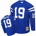 Mitchell & Ness Baltimore Colts 1970 Johnny Unitas Authentic Throwback ...