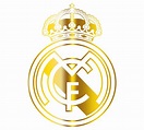 Logo Real Madrid Color Dorado