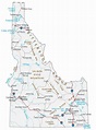 Printable Map Of Idaho – Printable Map of The United States