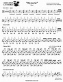 “Hysteria” Muse – Drum Sheet Music - Nicks Drum Lessons
