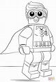 Lego Robin coloring page | Free Printable Coloring Pages