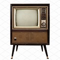 Vintage tv containing tv, television, and isolated | Technology Stock ...