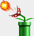 Flor de respiración súper mario fuego, nuevo super mario bros. u nuevo ...