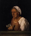 Retrato de una anciana, 1505 - Giorgione - WikiArt.org