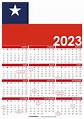 Calendario 2023 Chile Con Festivos PDF