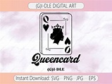 Queencard GI-dle SVG PNG JPG Eps / World Tour Sticker - Etsy México