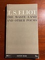 T S Eliot The Waste Land and Other Poems 1962 1960s Vintage | Etsy