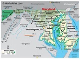 Mapas de Maryland - Atlas del Mundo