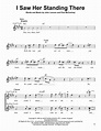 I Saw Her Standing There Sheet Music | The Beatles | Pro Vocal