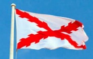 Detalles 75+ bandera fondo blanco aspa roja - kidsdream.edu.vn