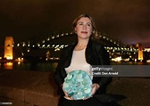 Laura Hastings-Smith displays her award for the Sydney Film Prize as ...