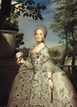 María Luisa de Parma, princesa de Asturias [Mengs] - Museo Nacional del ...