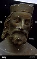 Busto del rey de Bohemia Juan el Ciego en el Lapidarium del Museo ...