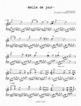 Belle de jour Sheet music for Piano | Download free in PDF or MIDI ...