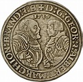 Guldengroschen der Markgrafen Georg von Brandenburg-Ansbach und ...