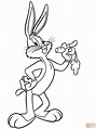 Bugs Bunny And Lola Bunny Coloring Pages - Coloring Home