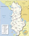 Political Map of Albania - Nations Online Project