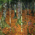 GUSTAV KLIMT :: BIRCH FOREST ( BIRKENWALD ) TREES WOODLAND :: 24 ...
