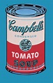 Campbell's Soup Can, 1965 (pink & red) Art Print by Andy Warhol | King ...