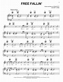 Tom Petty "Free Fallin'" Sheet Music Notes | Download Printable PDF ...
