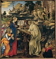 Apparition of The Virgin to St Bernard-filippino lippi,1486 - Gallery ...
