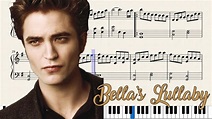 Bella's Lullaby - Carter Burwell (Music sheet/Partitura) - YouTube