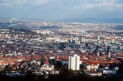 View on Stuttgart from Birkenkopf Photograph by Frank Gaertner - Fine ...