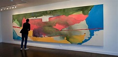 With 'Fierce Poise,' Helen Frankenthaler Poured Beauty Onto Canvas ...