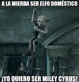 Adiós Elfo domestico... | Memes de harry potter, Harry potter ...