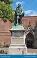 Statue of Jan VI Van Nassau-Dillenburg in Utrecht, Netherlands Stock ...