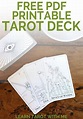 Printable Tarot Cards With Meanings Pdf - Printable Word Searches
