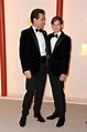 Colin Farrell and son match in tuxedos on the Oscars 2023 red carpet
