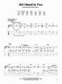 All I Need Is You Sheet Music | Hillsong United | Easy Guitar Tab