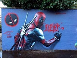 deadpool Graffiti Street Art | Street art | Pinterest | Graffiti ...