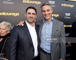 Producer Stephen Levinson and Ari Emanuel attend the premiere of ...