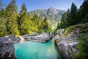 Velika korita Soče | Dolina Soče - Slovenija
