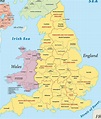 Inglaterra Mapa : Mapa De Inglaterra Division Politica - Inglaterra a ...