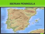 Iberian Peninsula On Europe Map - Map