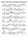 Don't Get Around Much Anymore Sheet music | Musescore.com