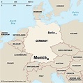 Munich: location - Students | Britannica Kids | Homework Help