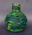 Crazy Coil Budvase Bottle | Coil pottery, Coil pots, Clay art