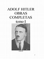 Adolf Hitler - Obras Completas - Alemania Nazi Tercer Third Reich Adolf ...