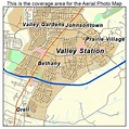 Aerial Photography Map of Valley Station, KY Kentucky