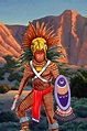 Aztec Eagle Warrior | Aztec warrior, Aztec art, Ancient aztecs
