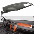 Black Dash Cover Cap For 2007-2014 Chevy Tahoe Avalanche Suburban ...