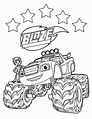 Blaze and the Monster Machines Coloring Pages - Best Coloring Pages For ...